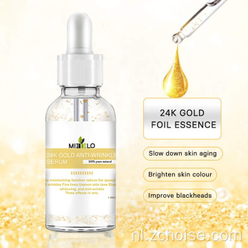 vitamine c anti-rimpel gezichtsbehandeling 24-karaats gouden serum